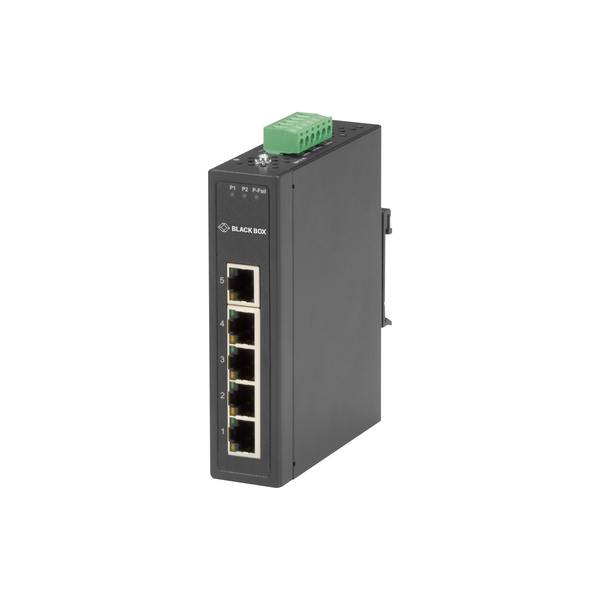 Black Box Industrial 10/100-Mbps Ethernet Switch-Unmanaged, Extreme LBH3050A